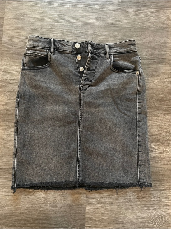 Dynamite Dresses & Skirts - Dynamite Charcoal Gray Denim Skirt